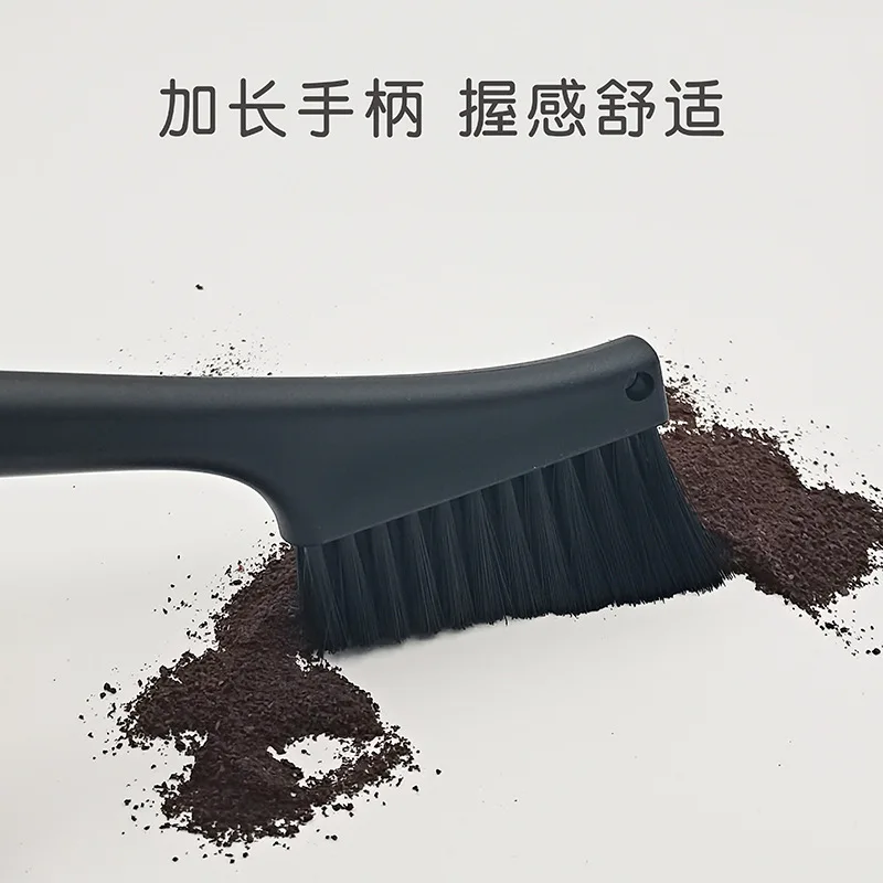 Multifunctional Coffee Clean Brush, Soft Bristle Scrub for Espresso Machine & Grinder, Bar Tool