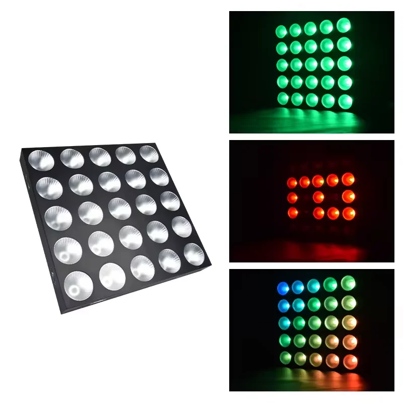 Imagem -06 - Matrix Led Light para Efeito de Palco Dmx512 Ktv Wall Wash Light Rgbw 4in Dmx512 Festa dj Club Bar Show de Eventos 4in 1