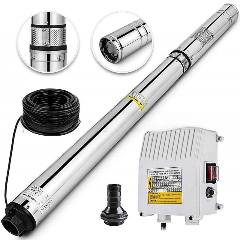 Stainless Steel Deep Well Multi-Stage Submersible 4SDM High Lift Large Flow Water System Export Best-Selling Unit