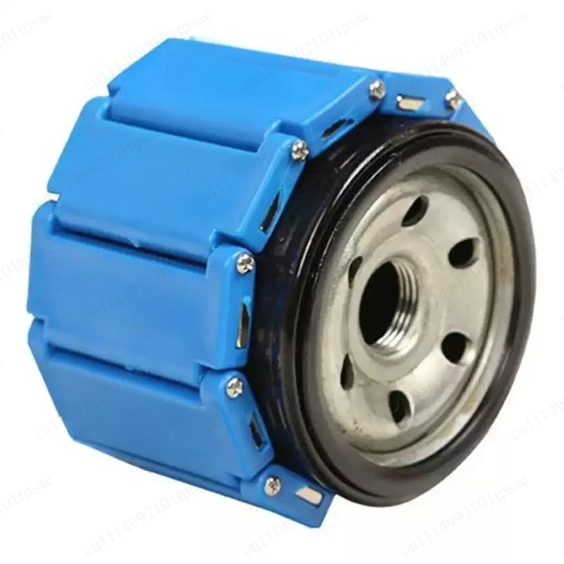 Engine oil filter magnet - High temperature thermostat and noise reducer with strong magnetic protection (universal type)