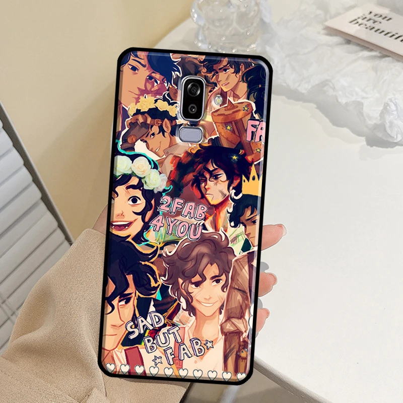 Cartoon Movie P-Percy Jackson Fundas For Samsung Galaxy A6 A8 Plus J8 J4 J6 2018 A7 A9 J1 J3 J7 J5 2016 A3 A5 2017 Case