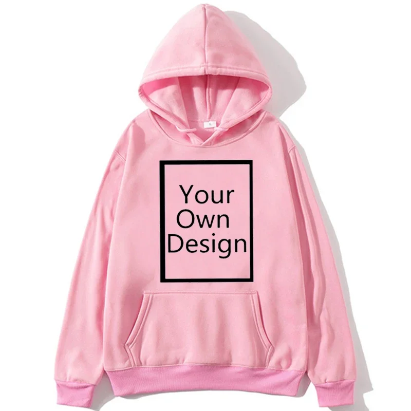 New Style Student Custom Printed Text DIY Hoodie Warming and Thickening Hoodie Customized Logo Personalized Hoodie