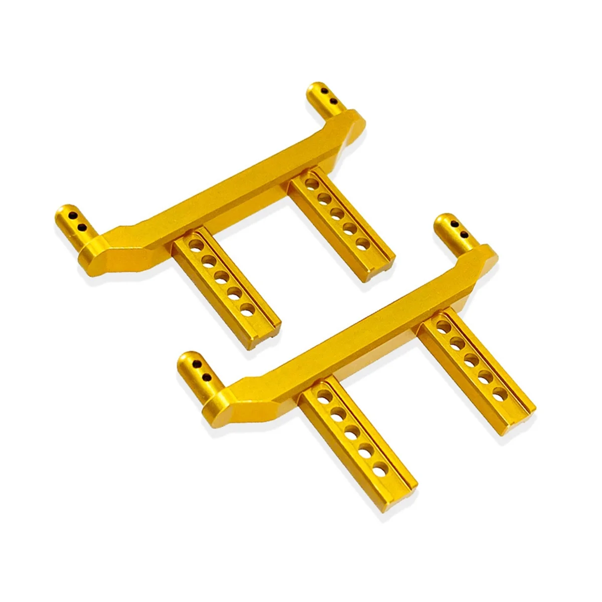 Aluminium Alloy Front and Rear Body Mount Post for SCY 1/16 16101 16102 16103 16101PRO RC Car Upgrade Parts Gold