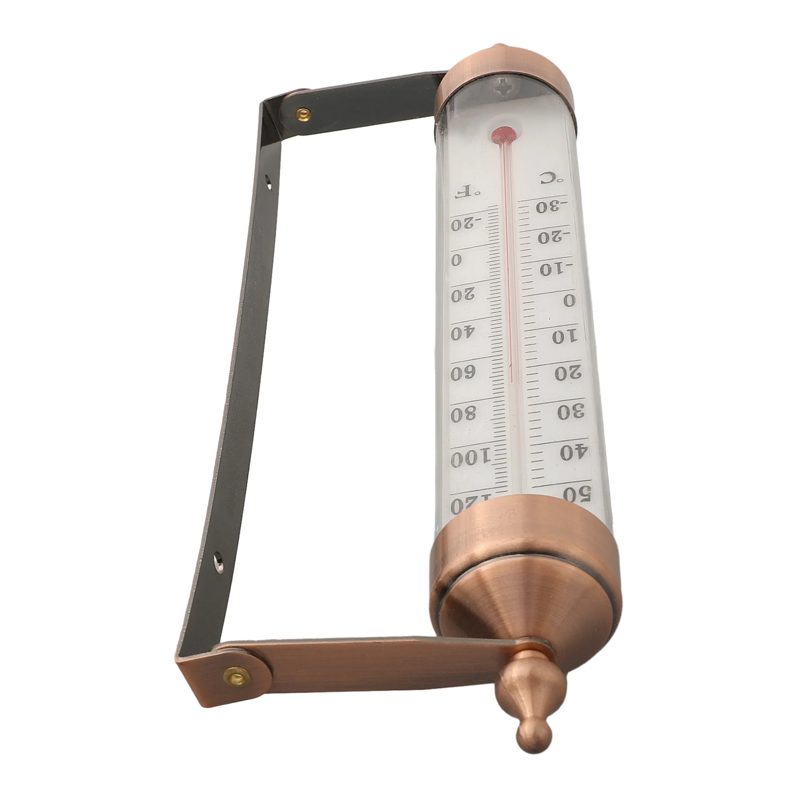 Cordless Thermometer Indoor Thermometer High-strength Steel Construction Wide Range Of Applications No Batteries Required