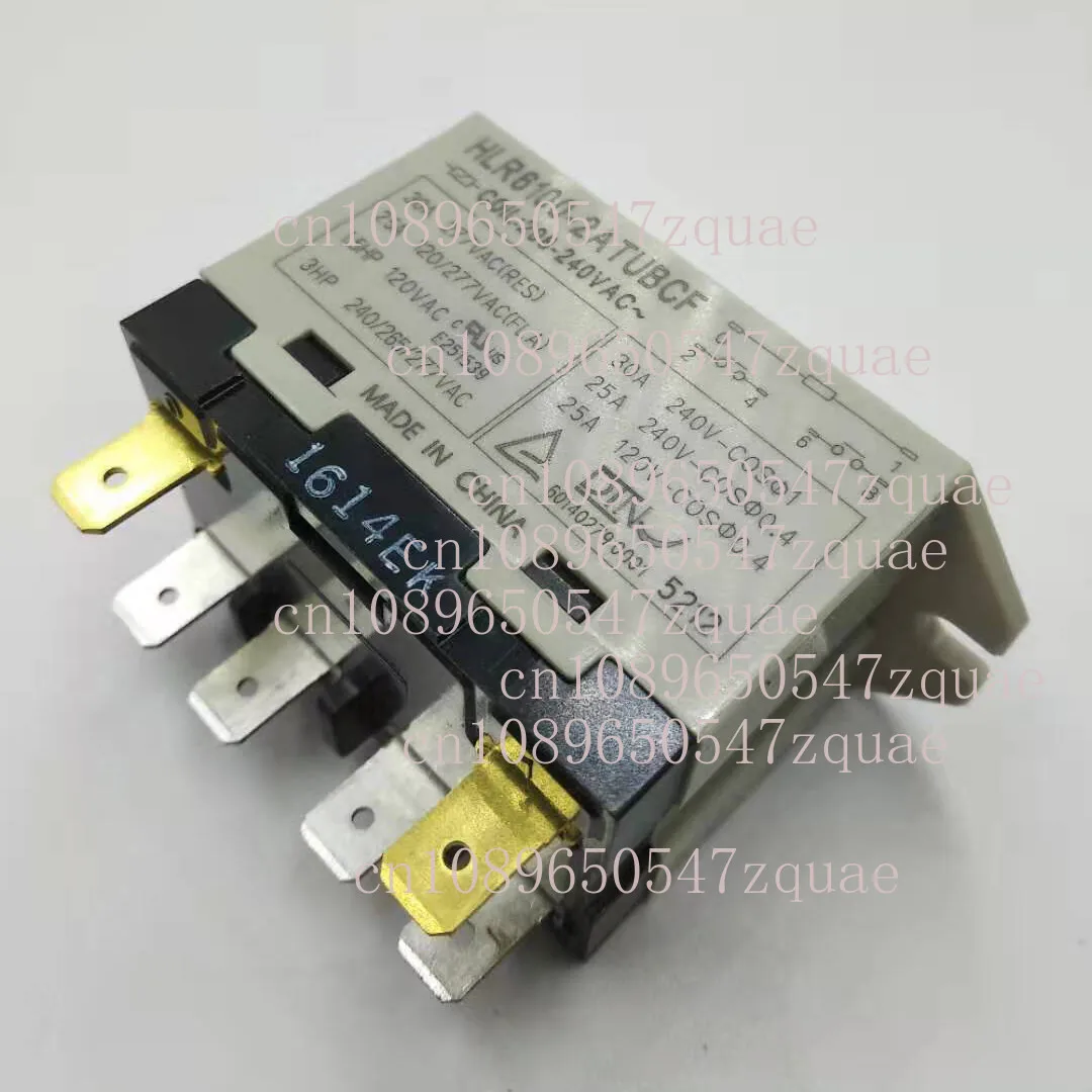 1PC HLR6100-2ATUBCF 208-240VAC Compressor Relay 6 Pins 30A