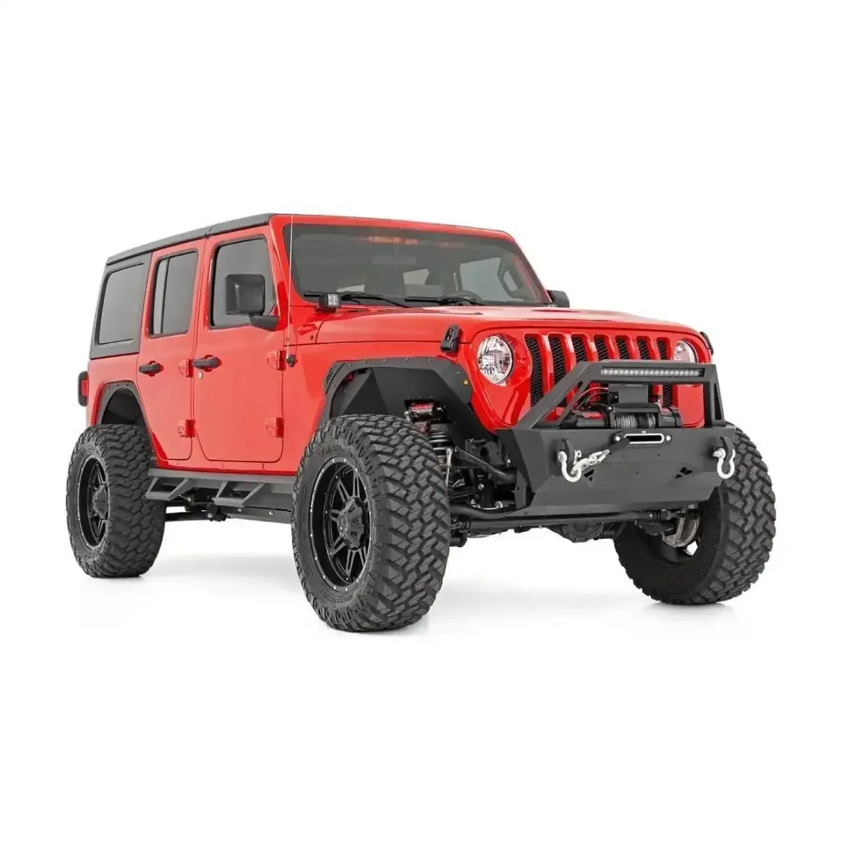 Factory Production Aluminum Upgrade Wheel Eyebrow for Jeep Wrangler JL 2018-2024