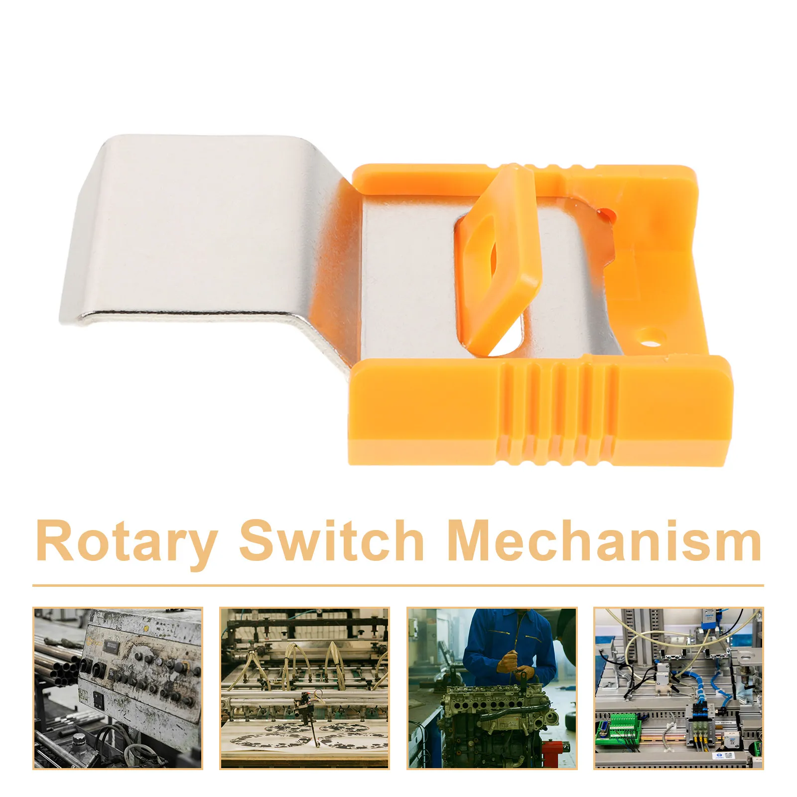 Rotary Switch Lockout Device Industrial Electrical Safety Lock for Machinery Control Panels and Electrical Equipment Protection