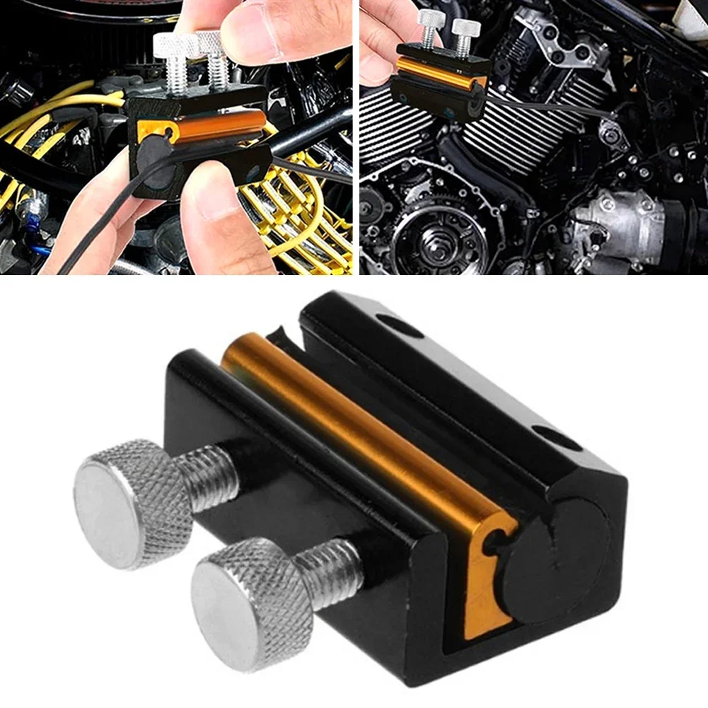 Dual Cable Lube Luber Lubricator Lubricant Tool Motorcycle Scooter Bike ATV Motorcycle Clutch Line Throttle Line Oiler