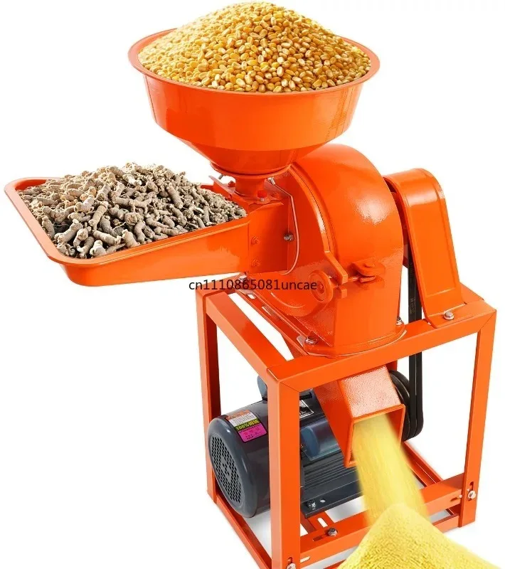 Multifunctional Small Household Corn Crusher Commercial Grain Grinder Thickened Enlarged Milling Grinding Machine