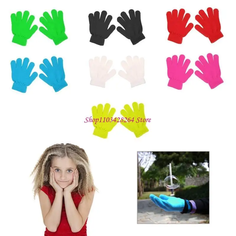 Toddler Gloves Kids Mitten Kids Gloves Full Finger Gift for Kids Kindergarten Gifts Lovely Child Winter Warm Glove