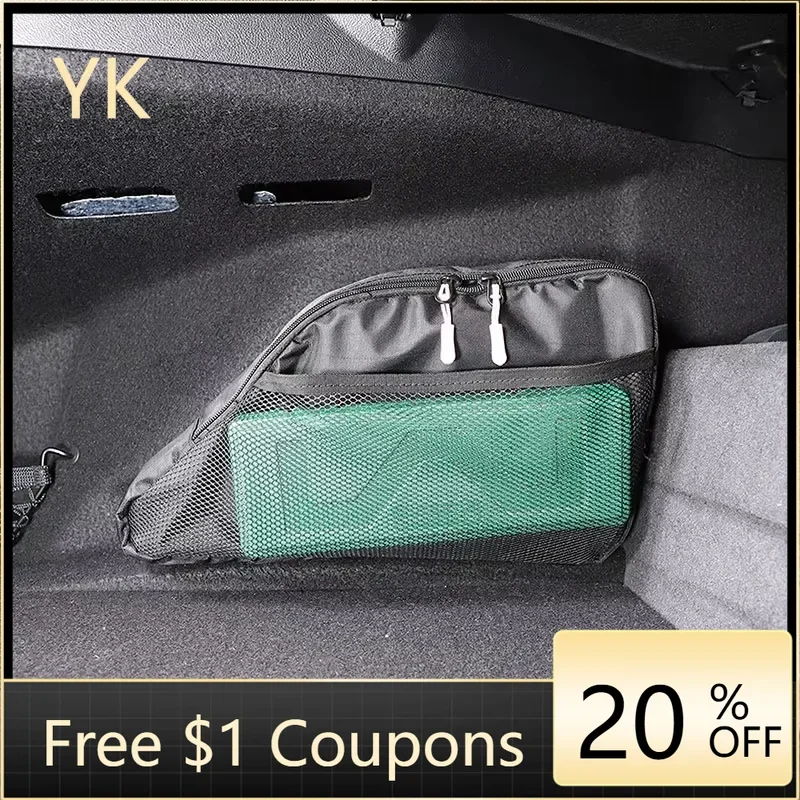 

Oxford Cloth Black Car Trunk Storage Bag Multifunctional Organizer Toolkit Car Accessories For Toyota GR Supra MK5 A90 2019-2024