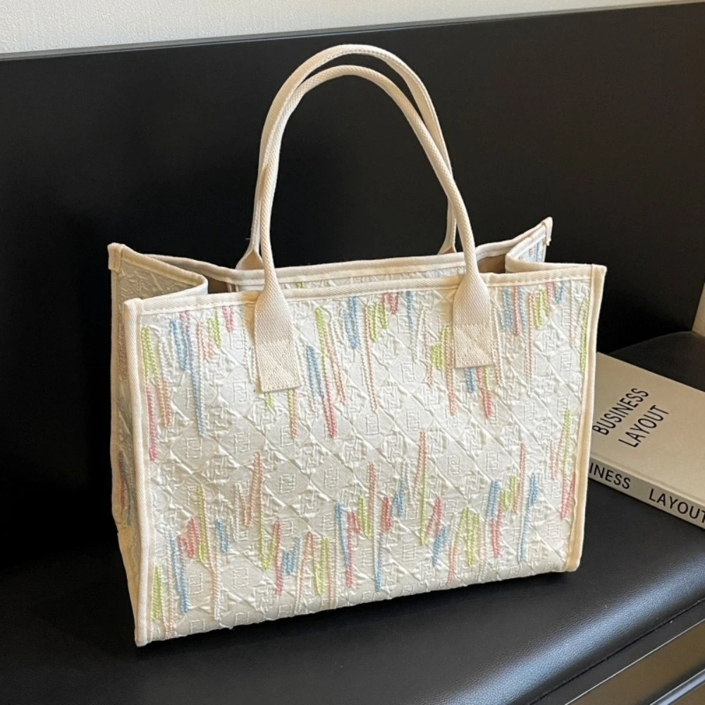 Bolso de mano fresco y minimalista para mujer, gran capacidad, versátil para ir al trabajo, bolso de mano de calidad de nicho de un solo hombro o axila