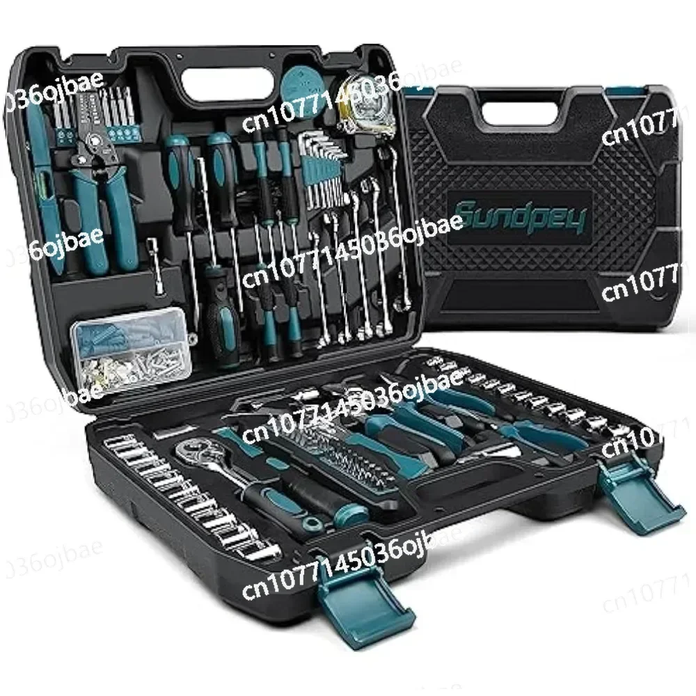 

Набор инструментов с рукавом для домашнего использования — портативный базовый ручной набор инструментов для ремонта для мужчин и женщин