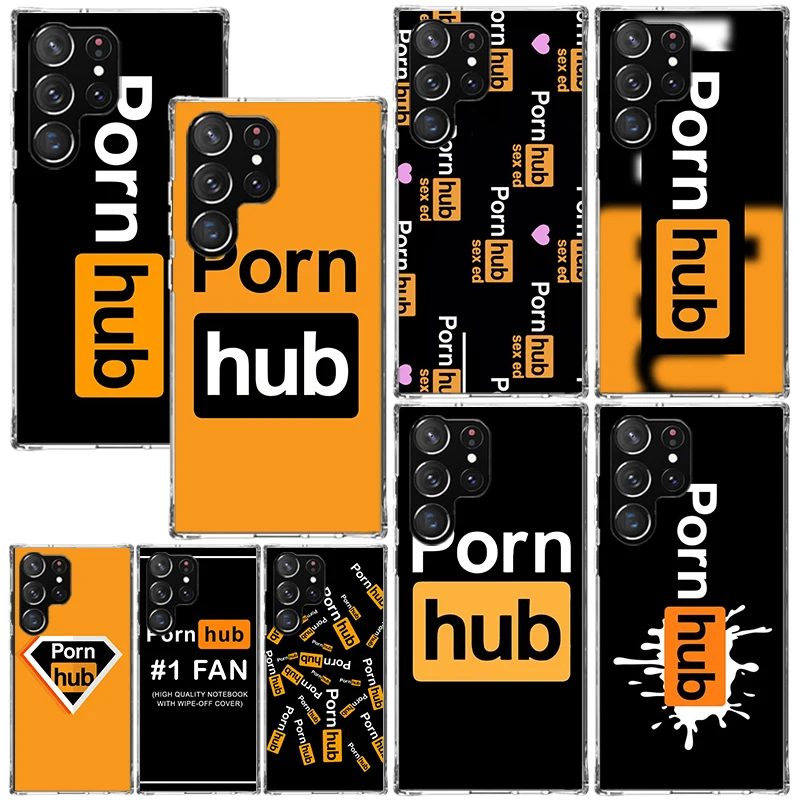 P-Porn-hubs-Tumble-P-Pornhubs Phone Case For Samsung Galaxy S24 S23 S22 S21 Fe S20 Ultra S10 S9 + S8 Plus S10E Art Fundas Back C