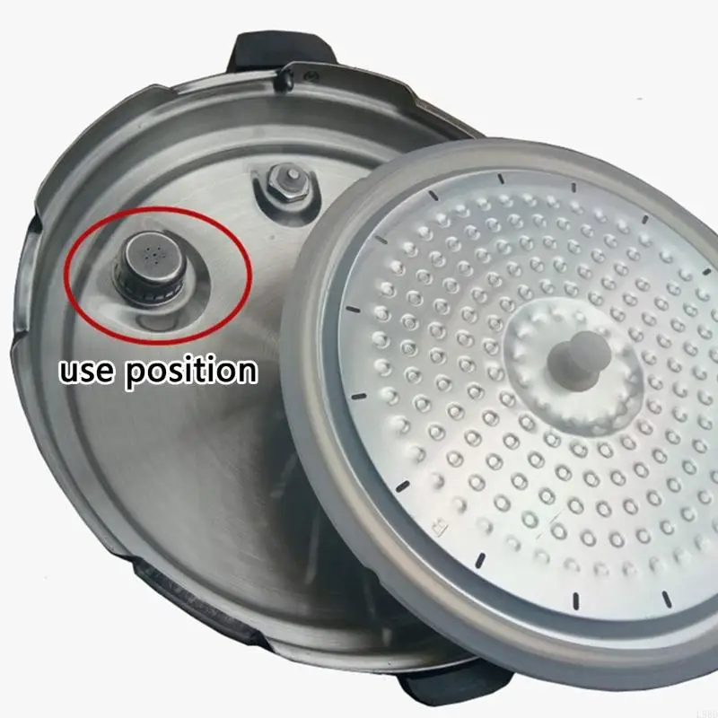 L5BD 3 Set Pressure Cooker Anti-Block Cover Set Kitchen Safety Accessory Spare Part Suitable for Quick and Safe Cooking