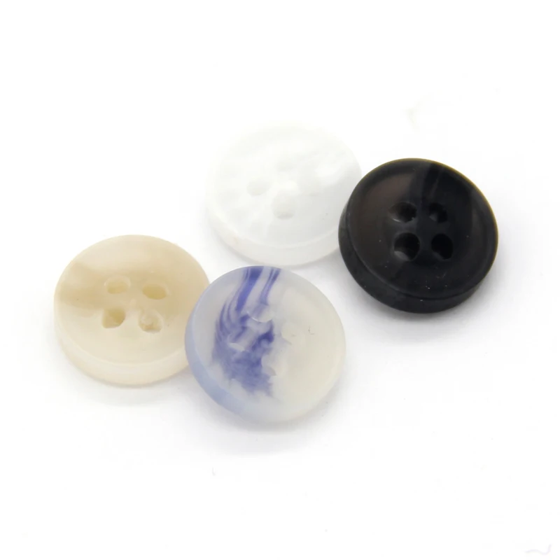 HENGC 9/10/11mm Mini Horn Pattern Resin Shirt Sewing Buttons For Clothing Children Coat Doll Decorative Accessories DIY Crafts