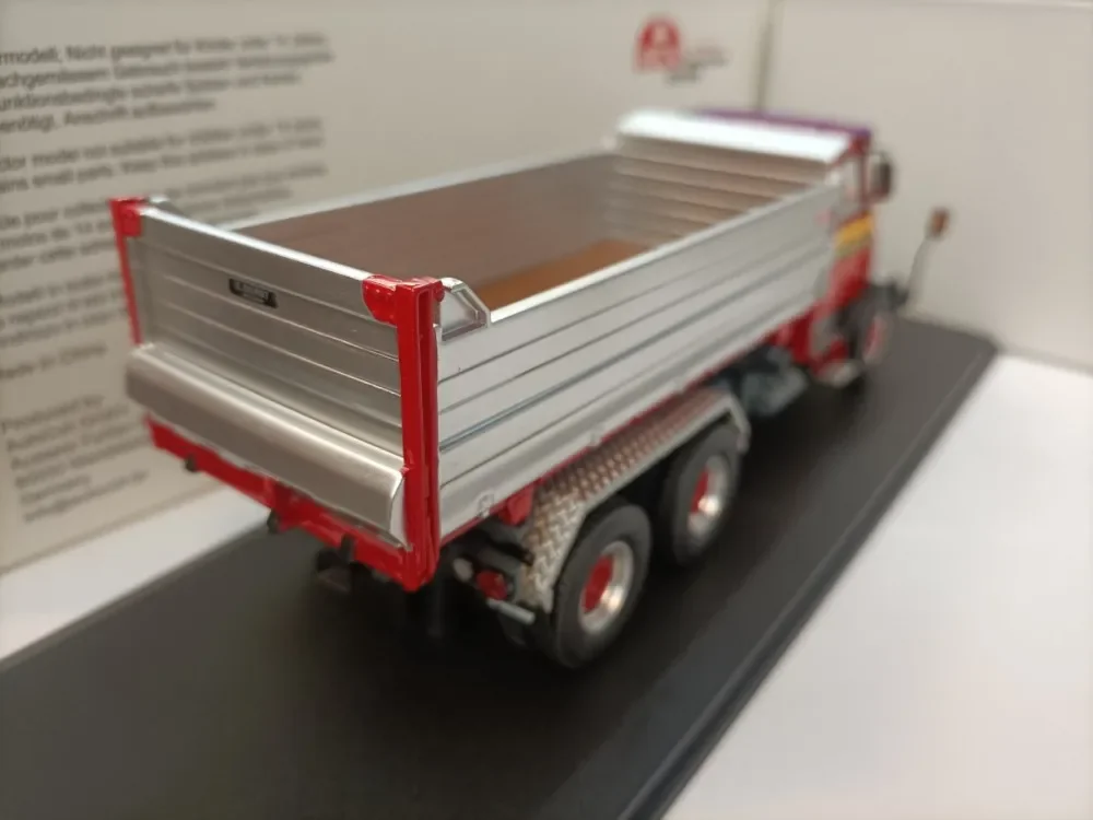 Autocult 1:43 FBW 80N Kipper Version Christen Transporter Limited Edition Resin Metal Model Ornament Toy Birthday Gift