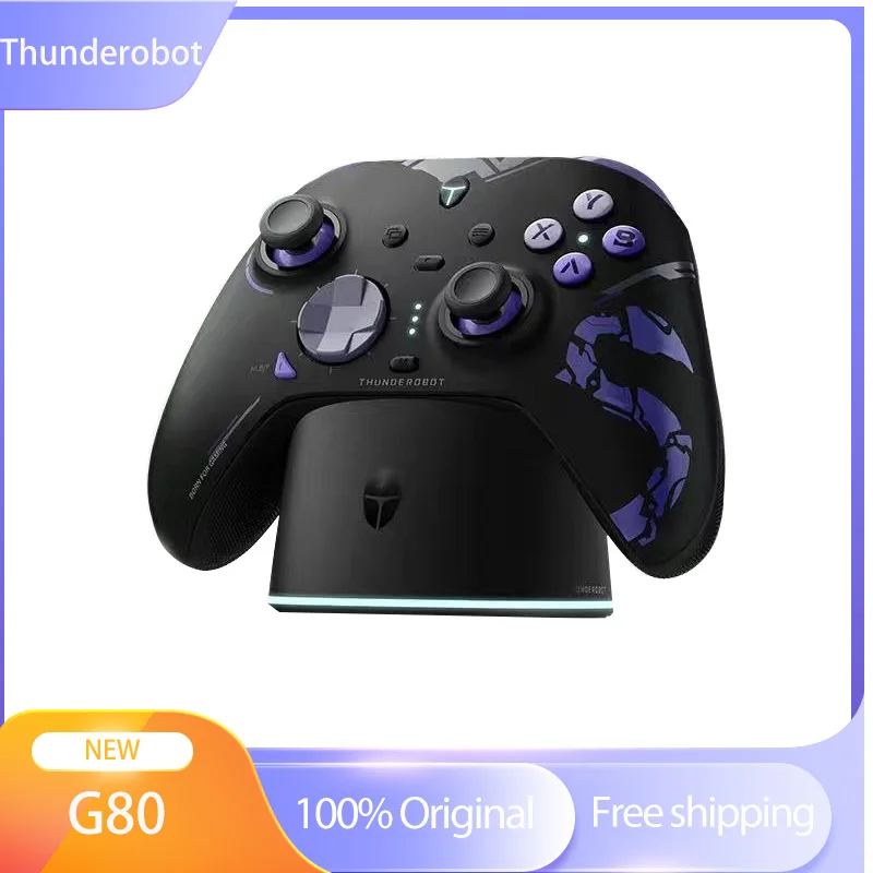 

Thunderobot G80 Elite Wireless Game Controller Wired/2.4G/Bluetooth RGB light Xbox PC Custom Controllers gamepad gift