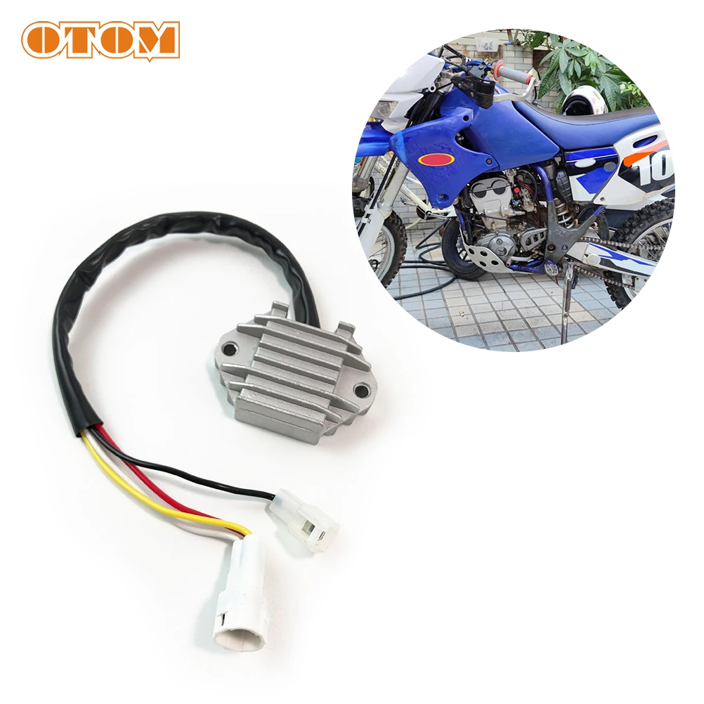 

OTOM Motorcycle R2022.2 Voltage Regulator Rectifier HS08 Half Wave 5TJ-81960-00-00 For YAMAHA WR250F WR450F 5UM-81960-E0-00 Part