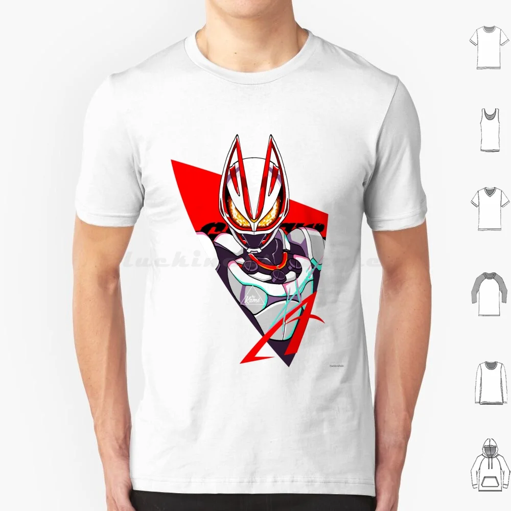 Geats T Shirt Cotton Men Women DIY Print Kamen Rider Geats Kamen Rider Geats Tokusatsu Masked Rider Kamen Rider