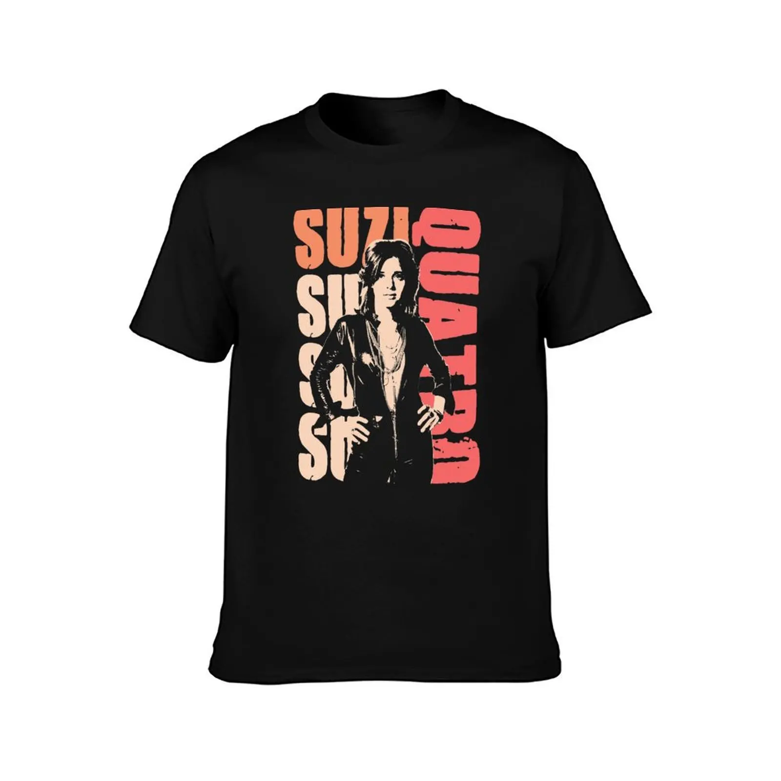 Suzi Quatro T-Shirt Quick Dry Training Short Sleeve Tee T-Shirt