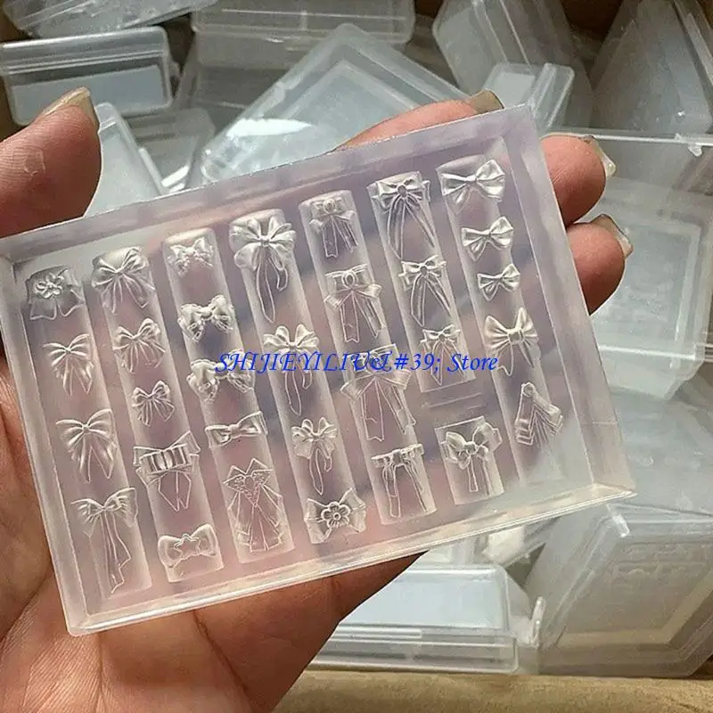 

E21F 3D Art Moulds Delicate Art Template Moulds Silicone Texture