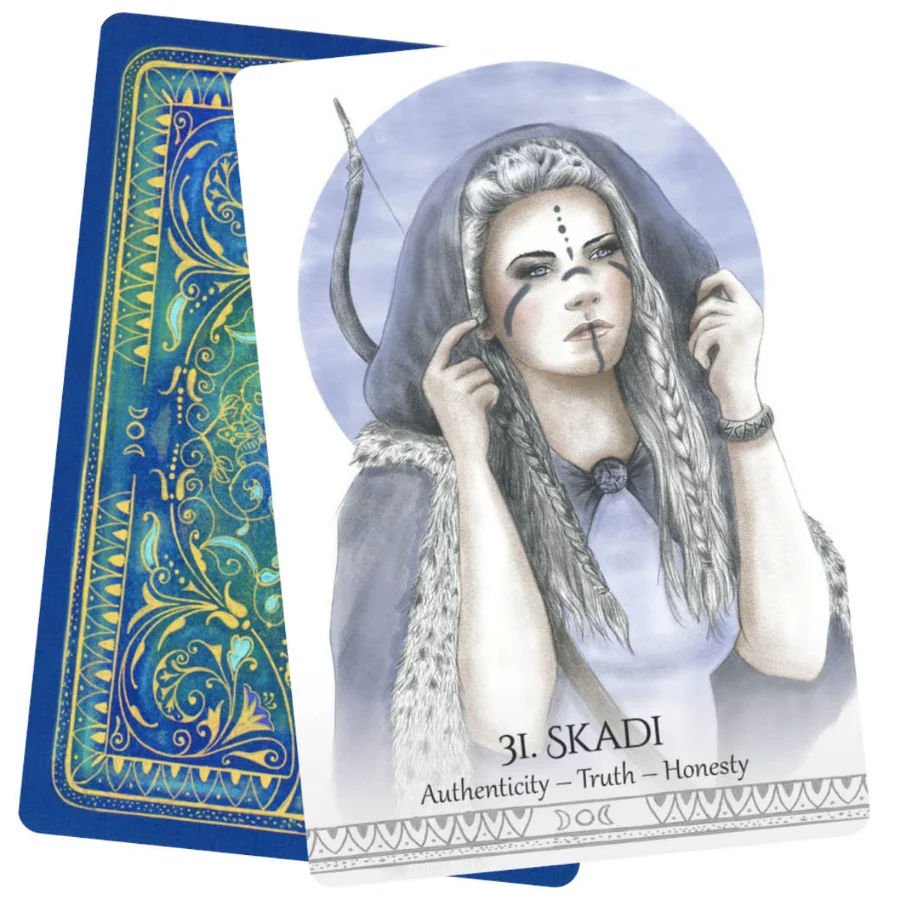 10.4*7.3cm The Goddess Spirit Oracle Deck 44PCS Cards