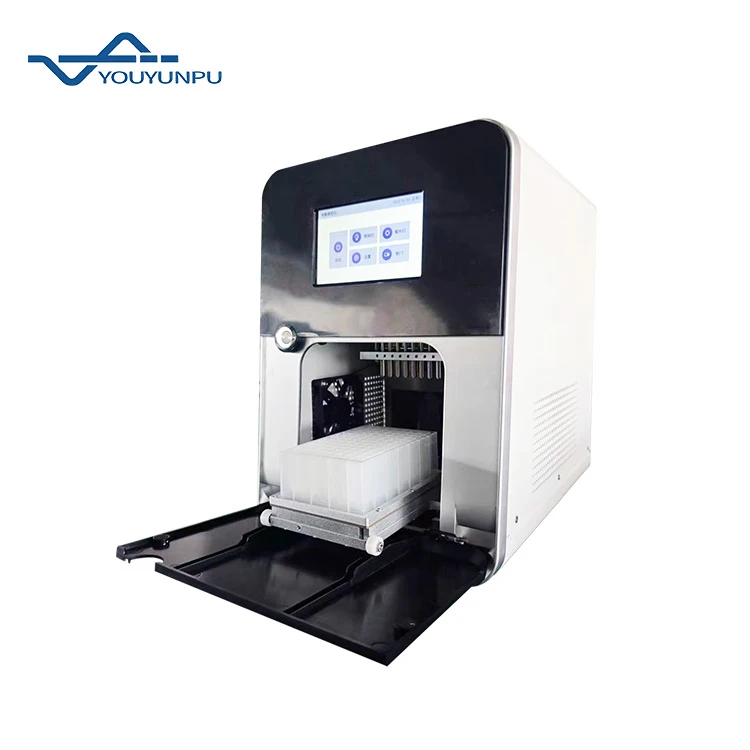 Laboratorium Digitale Display Multi-Flux Magnetische Kraal Adsorptie Nucleïnezuur Snelle Extractie En Zuivering Instrument