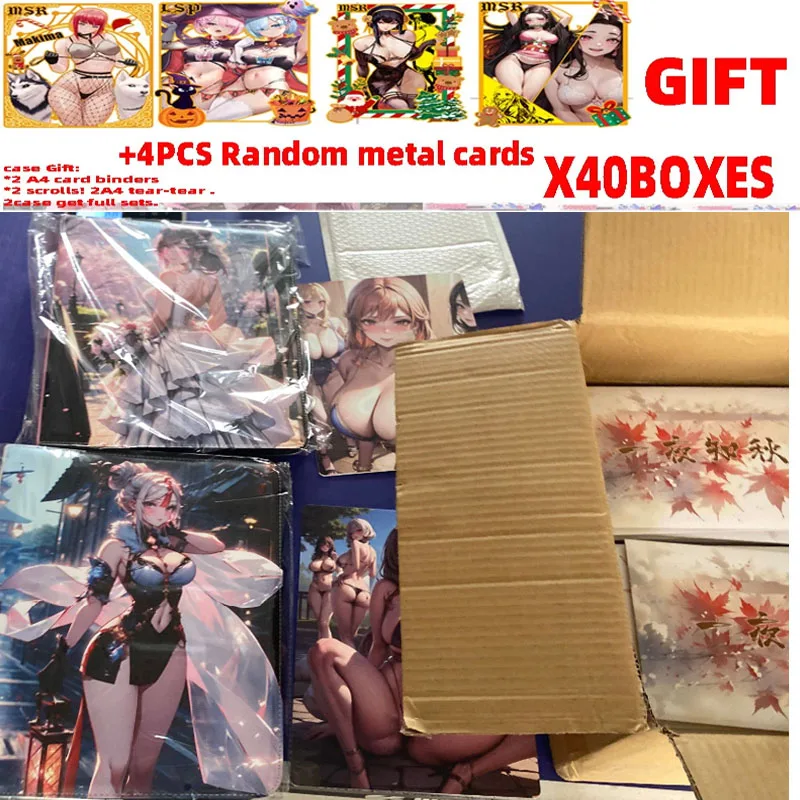 2024 Goddess Story Cards Taoka Cultural One Night Autumn A5 Big cards Party Feast Booster Box Hobbies Toy