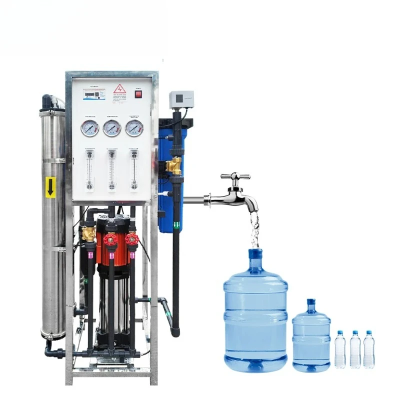 

Drinking water treatment machine 250lph industrial reverse osmosis system main water treatment machine