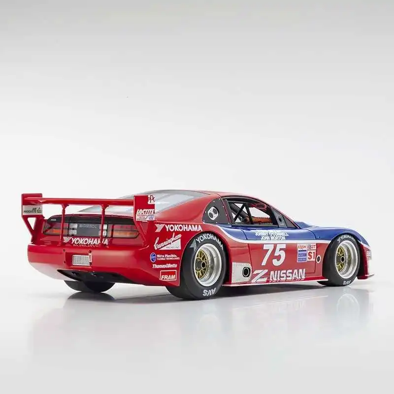 Kyosho 1:18 IMSA 300ZX GTS-1 #75 Simulation Limited Edition Resin Metal Static Car Model Toy Gift