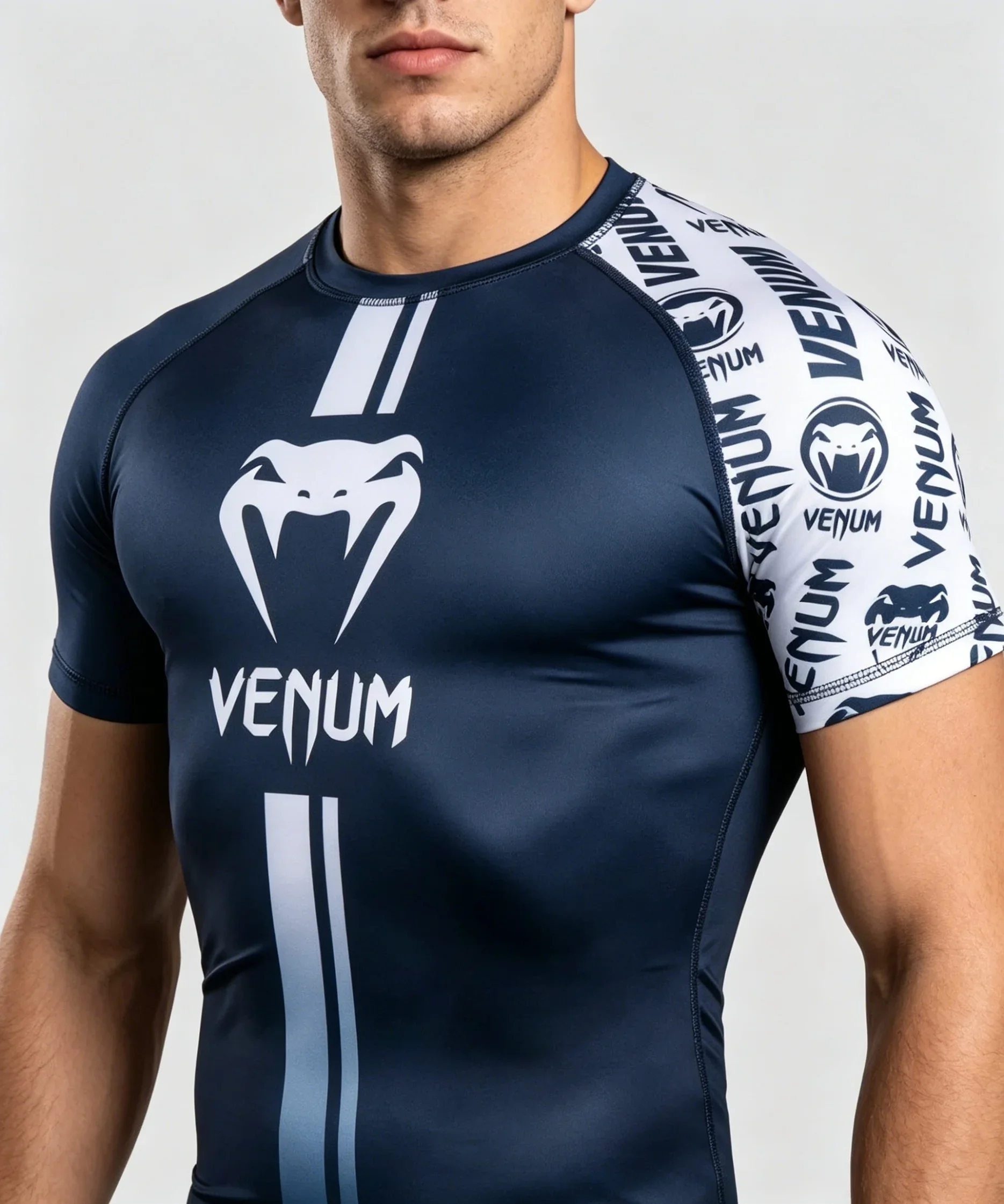2026 Sommer Herren Sport-Kompressions-T-Shirt Kurzarm Schnelltrocknend Atmungsaktiv Fitness-Training Oberteil – Detail 2