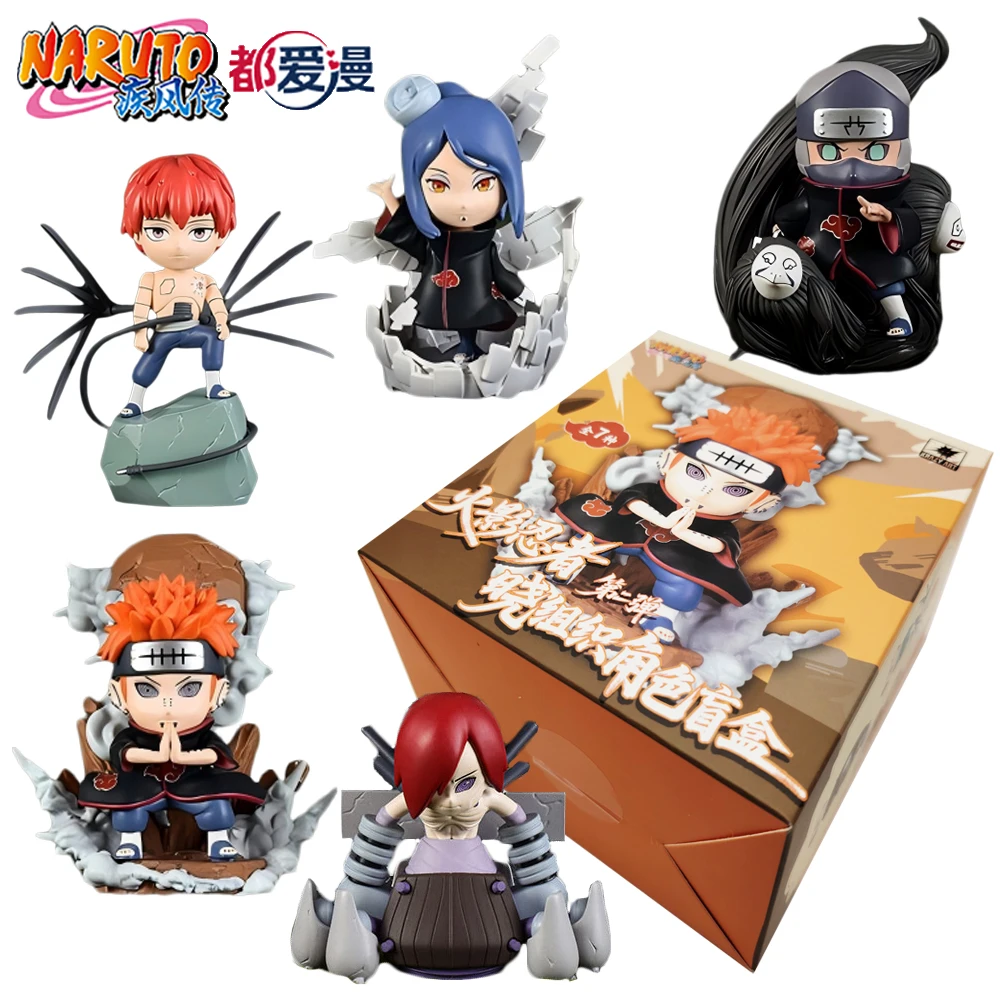 

Original Naruto Akatsuki Characters Series Blind Box Car Ornamen Collectible Figurines High Quality Decor Perfect Gifts for Fans