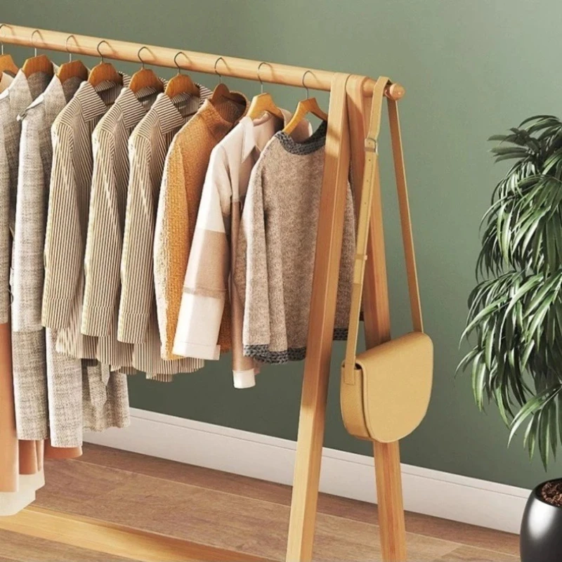 Simple bamboo double-layer clo - Furniture Hook Hardware recension och pris