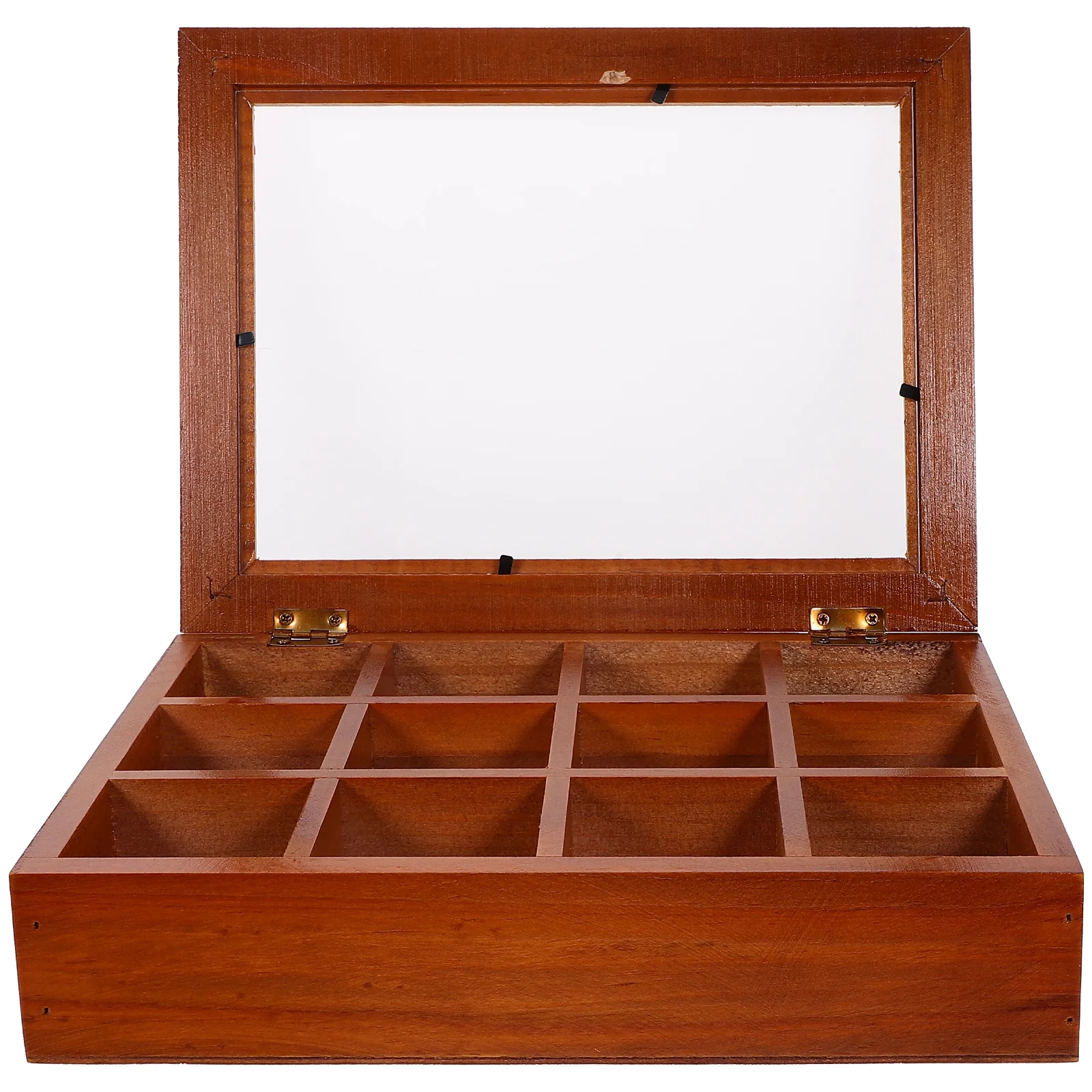 

Decorative Tea Bag Storage Box Wooden Boxes for Holder Drawer Organizer Cabinet Multifunction