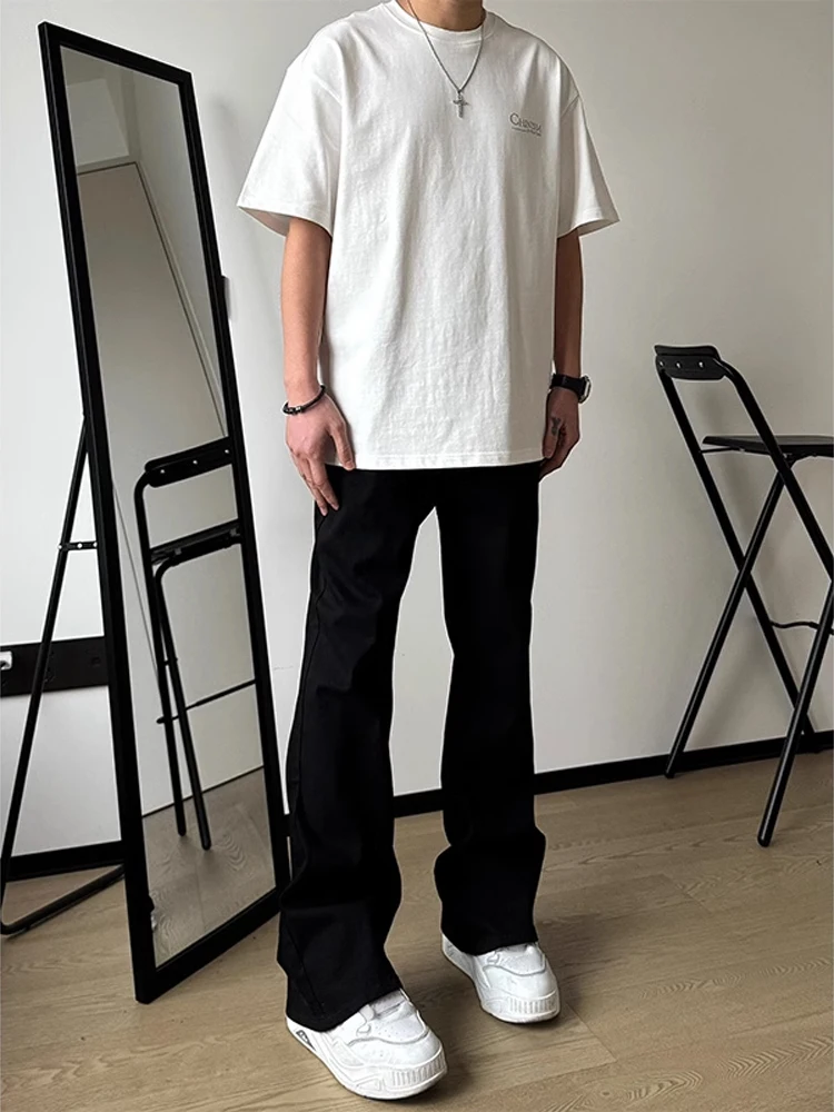 

Cleanfit Bla Le Straight Leg Men's Jeans High Waist Long Pants American Vibe Slimming Micro Flared Spring Faion