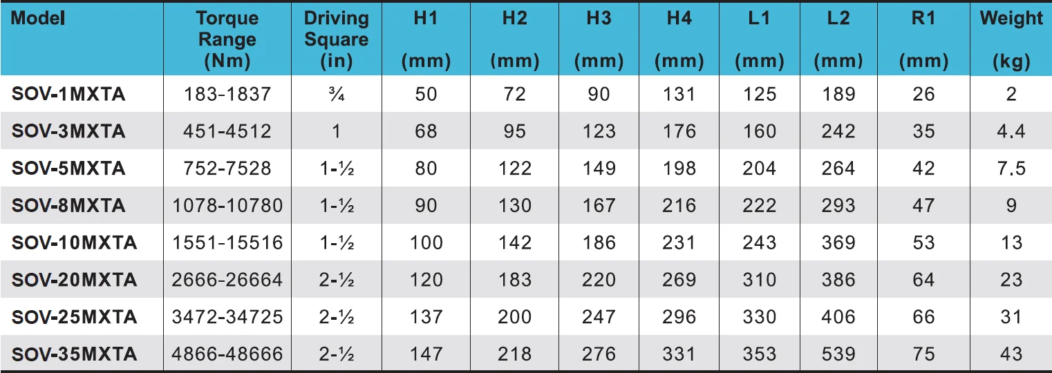 Customizable Premium Hydraulic Bolt Tightening Tool Square Drive Sleeve Hydraulic Torque Wrench