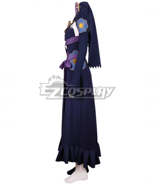 Fire Emblem Heroes Azura Blue Dress Halloween Party Women Skirt Outfit Christmas Girls Gift Skirt Suit Cosplay Costume E001