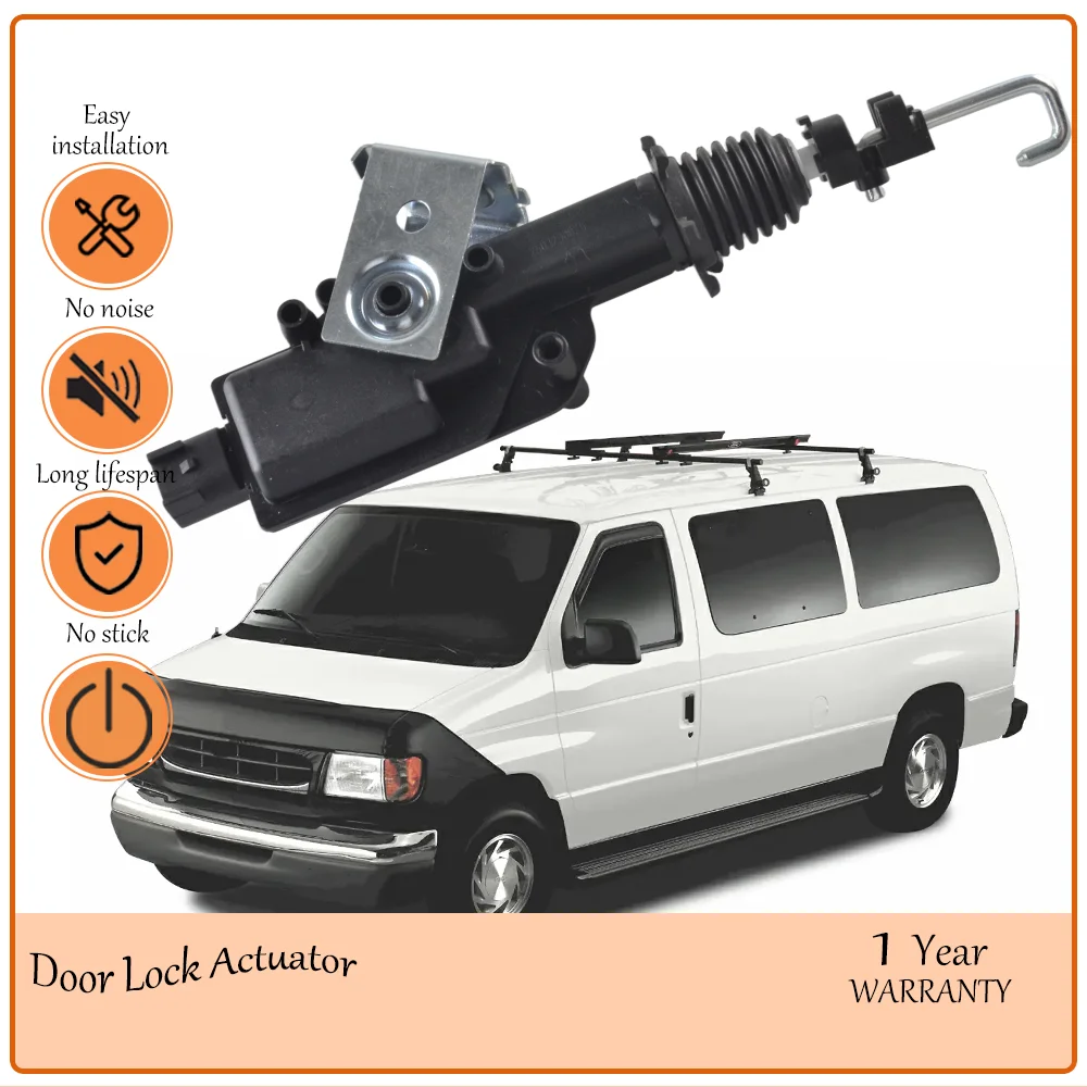 

2pin Power Door Lock Actuator with impact-resistant crafted fit Ford E-150 to E-550 Super Duty 2003-2019,OE 8C2Z16218A42A,DLA287
