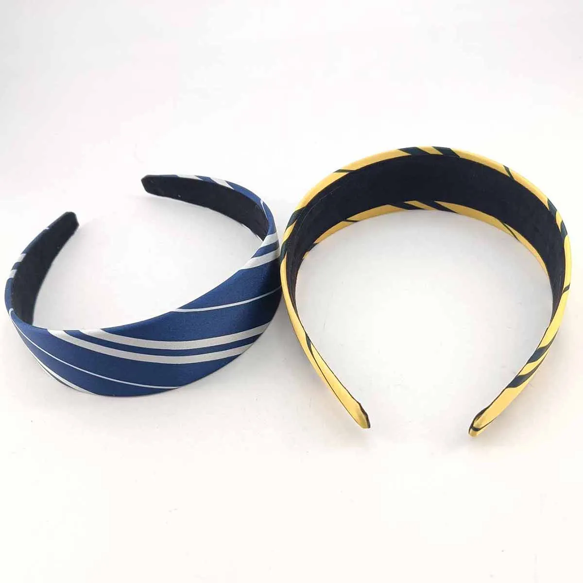 1PCS Magic College Wizard Slytherin Kostüm Cosplay Stil Vintage Haar Hoop Gestreiften Mädchen Seide Stirnband Zubehör – Detail 4