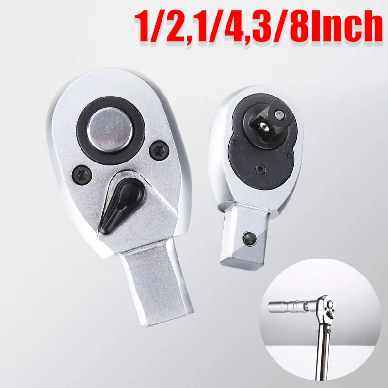Open Torque Wrench Insert Ratchet Insert Tools Head 9X12 14X18 1/2Inch 3/8Inch 1/4Inch for Car Bicycle Repair Tools Accessories