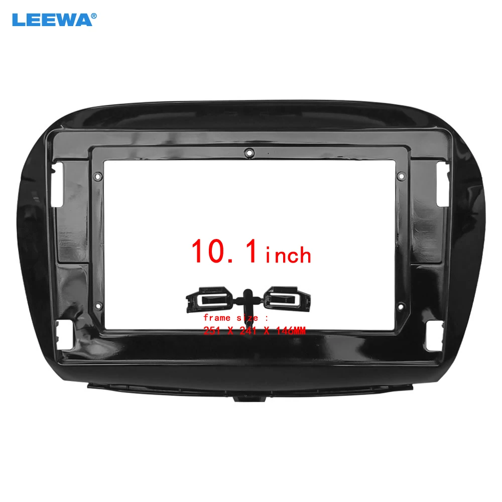 

LEEWA Car Audio 10,1-дюймовый большой экран, головное устройство, панель приборной панели, комплект рамки, адаптер для Honda Edix (04-09), рама радиоприемника # CA5506