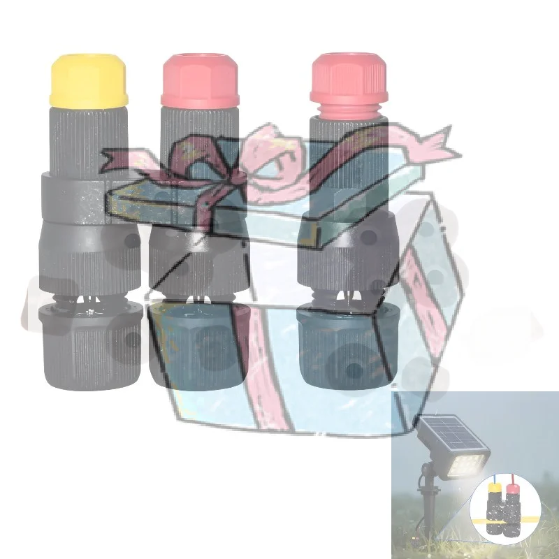 【CCA】Waterproof Connector Twisted Low-voltage Wire Connector DC12/24V Landscape Lighting Easy Puncture Branch Connector