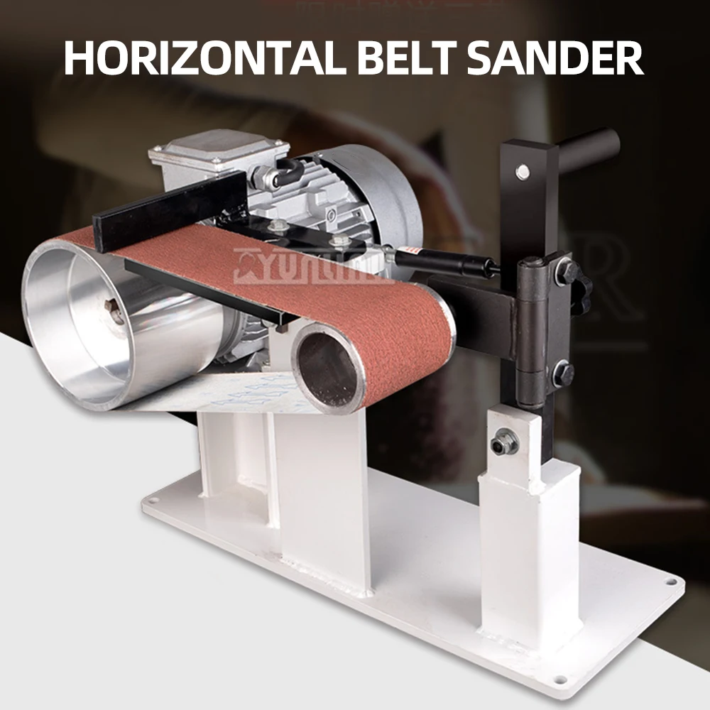 2.2kw Vertical and Horizontal Belt Sanding Machine Metal Grinding and Polishing Machine belt sander Knife Sharpening Machine