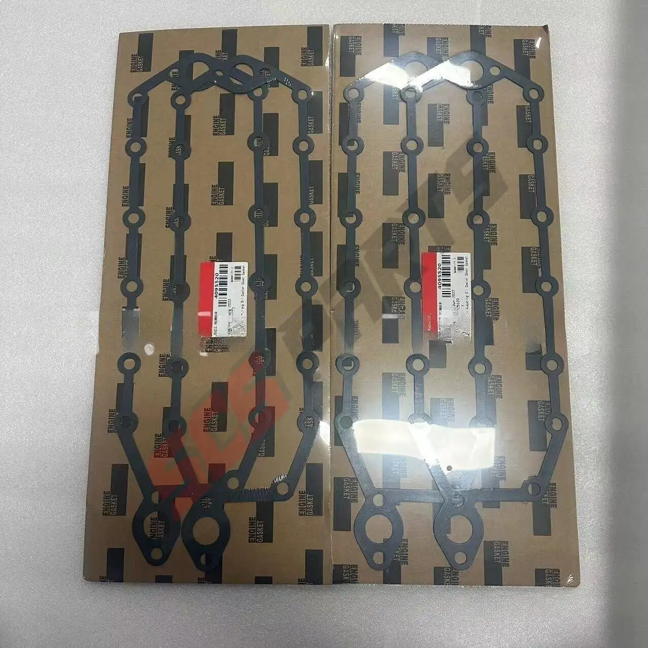 

2шт. 4095520 Прокладка крышки масляного радиатора подходит для двигателя Cummins QSK