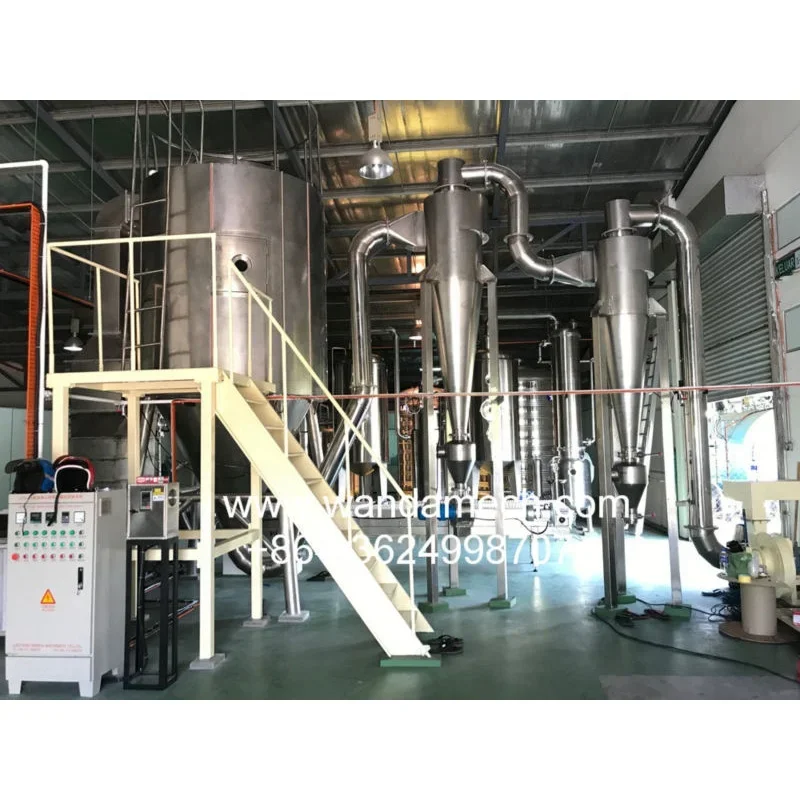 High-Speed Centrifugal Spray Dryer Machine for Fruit, Vegetable, Juice, Herb Powder - Multi-Capacity, Fully Automatic