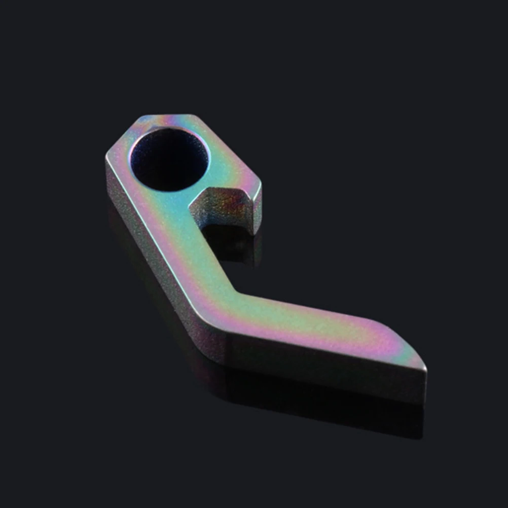 

1pc Bottle Opener Stainless Steel Car Keyring Colored Key Pendant Key Ring Creative Bottle Opener Keyring Pendant Gift Idea