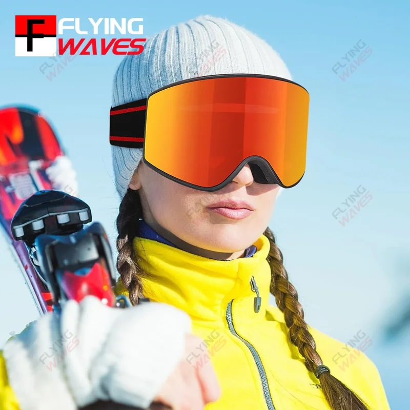

New Ski Snowboard Goggles for Men Women Adults Youth Winter Snow Sports OTG Snowboarding Goggles Anti Fog 100% UV Protection