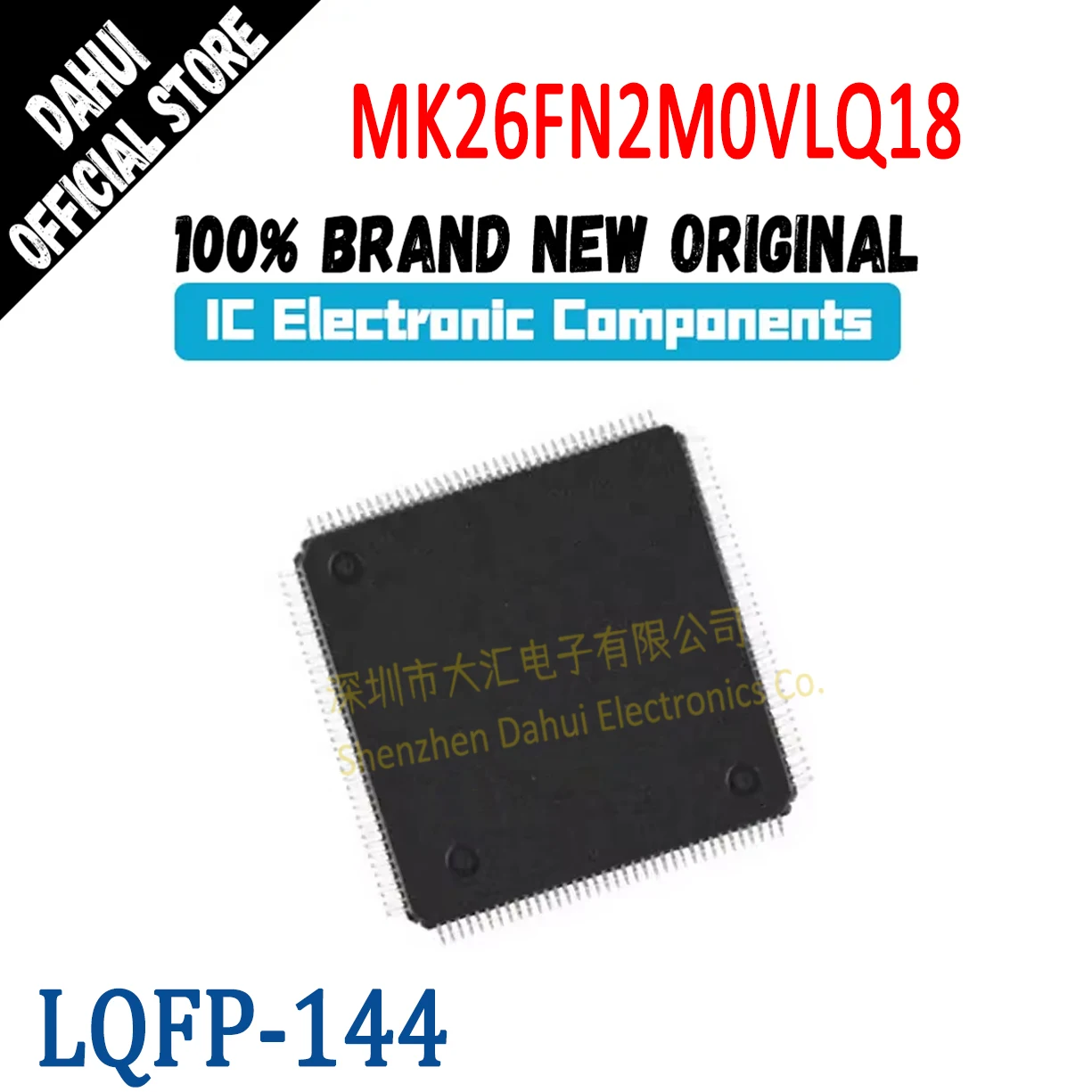 

MK26FN2M0VLQ18 IC Chip LQFP-144 Microcontroller Chip New Original