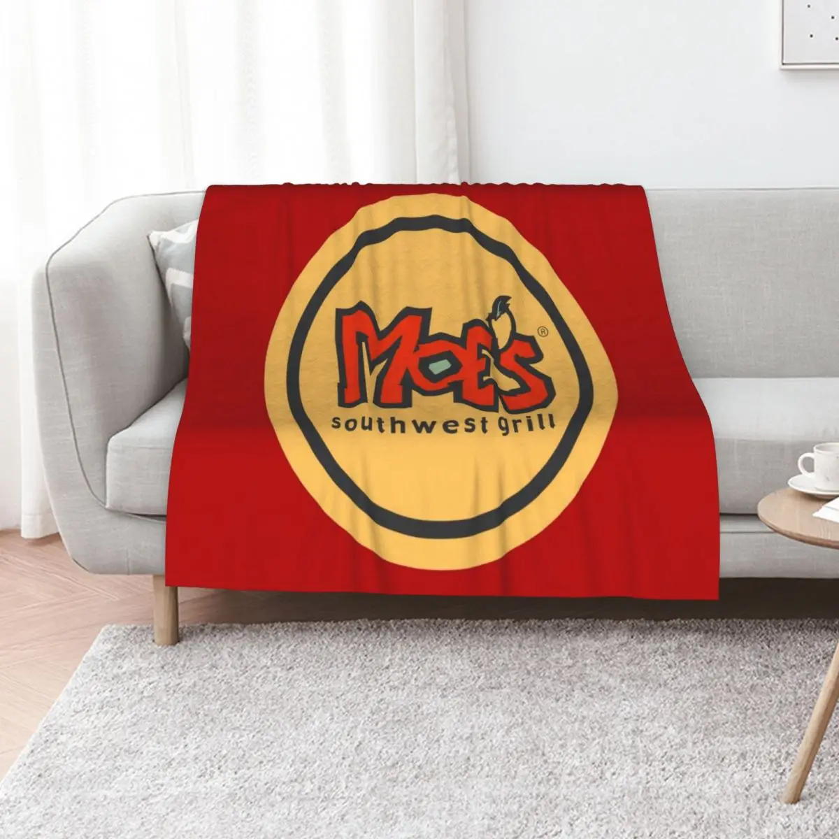 Moes Chili Hot Throw Blanket Fashion Sofas Soft Plaid For Decorative Sofa Bed Fashionable Decorative Sofas Polar Blankets